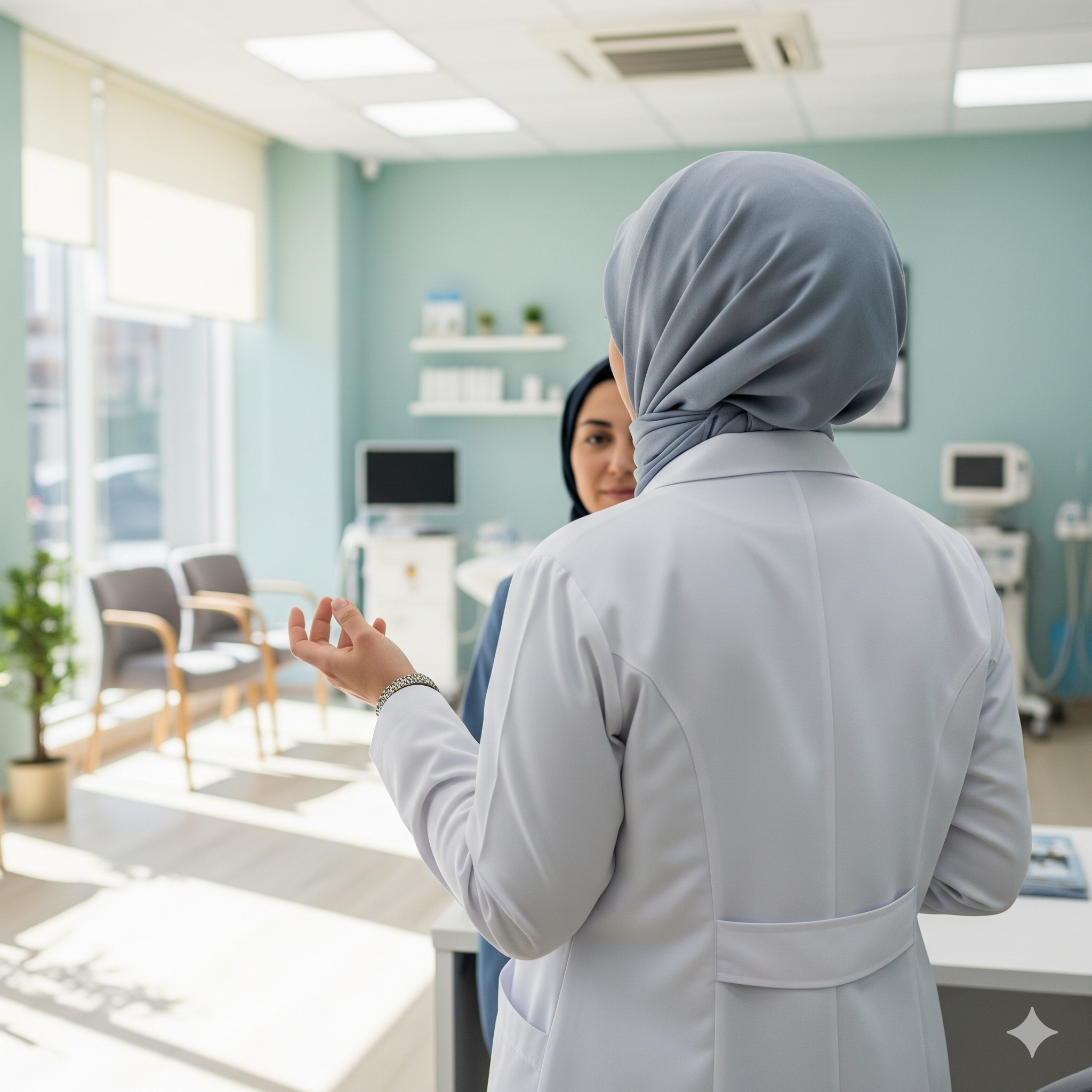 Uzm. Dr. Fatma Nurgül Demir’in gülümseyen profesyonel portre fotoğrafı